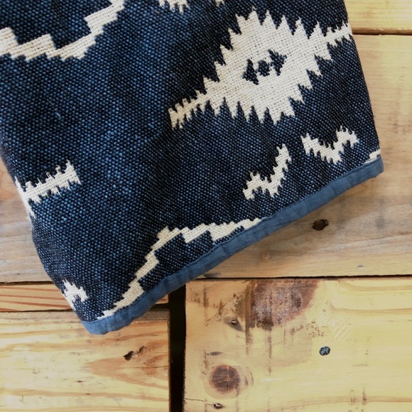 Flashback vintage southwestern aztec tribal print unlined cotton jacket, size L - Picture 7 of 12